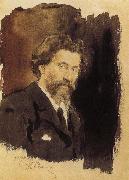 Self-portrait, Ilia Efimovich Repin